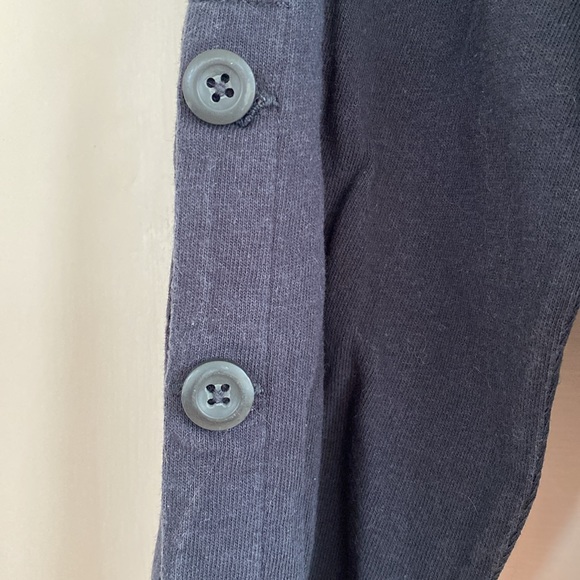 Madewell Button-Sleeve Turtleneck Top Medium - Picture 4 of 8
